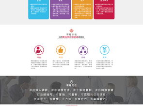 教育科技公司官网设计素材与模板大全